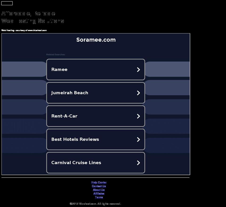 soramee.com — Shopify storefront screenshot