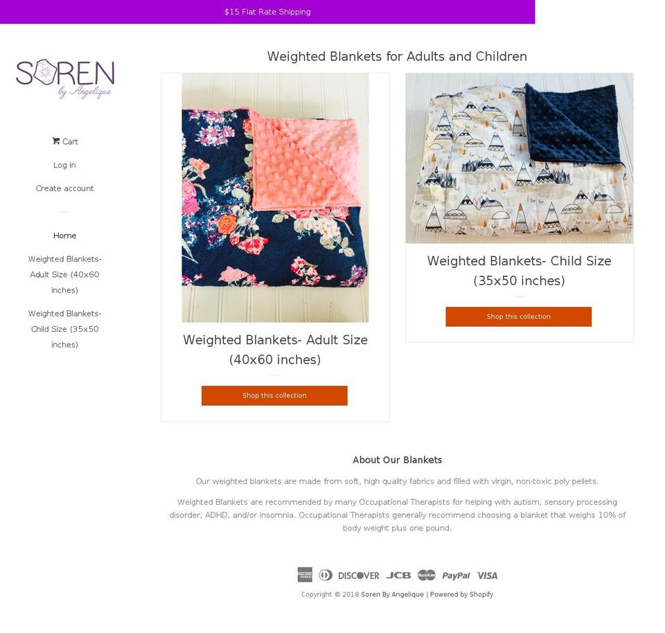 sorenbyangelique.com — Shopify store on .com