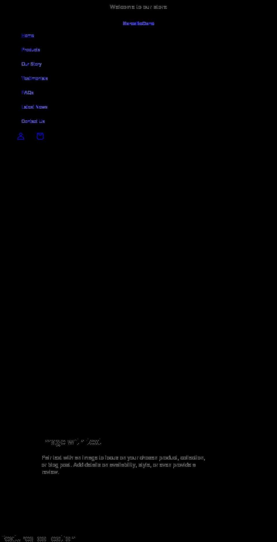 soresbegone.com shopify website screenshot