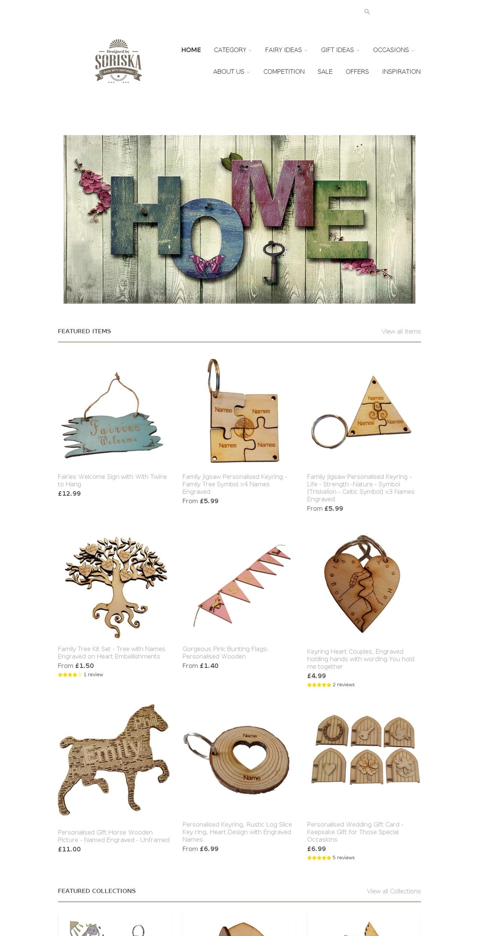 Designed by Soriska march 2016 Shopify theme site example soriska.com
