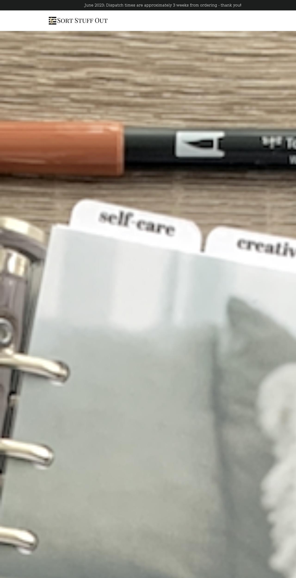 sortstuffout.co.uk shopify website screenshot