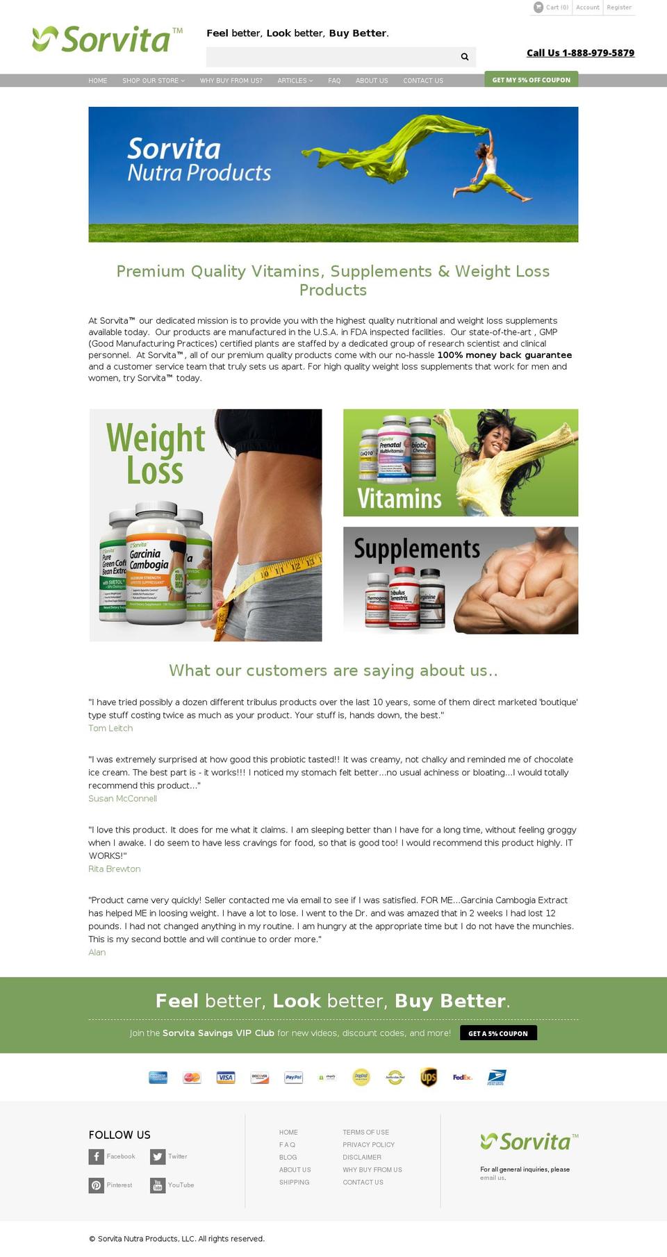 smart-marketer-ecomm-theme-v1-2 Shopify theme site example sorvita.com