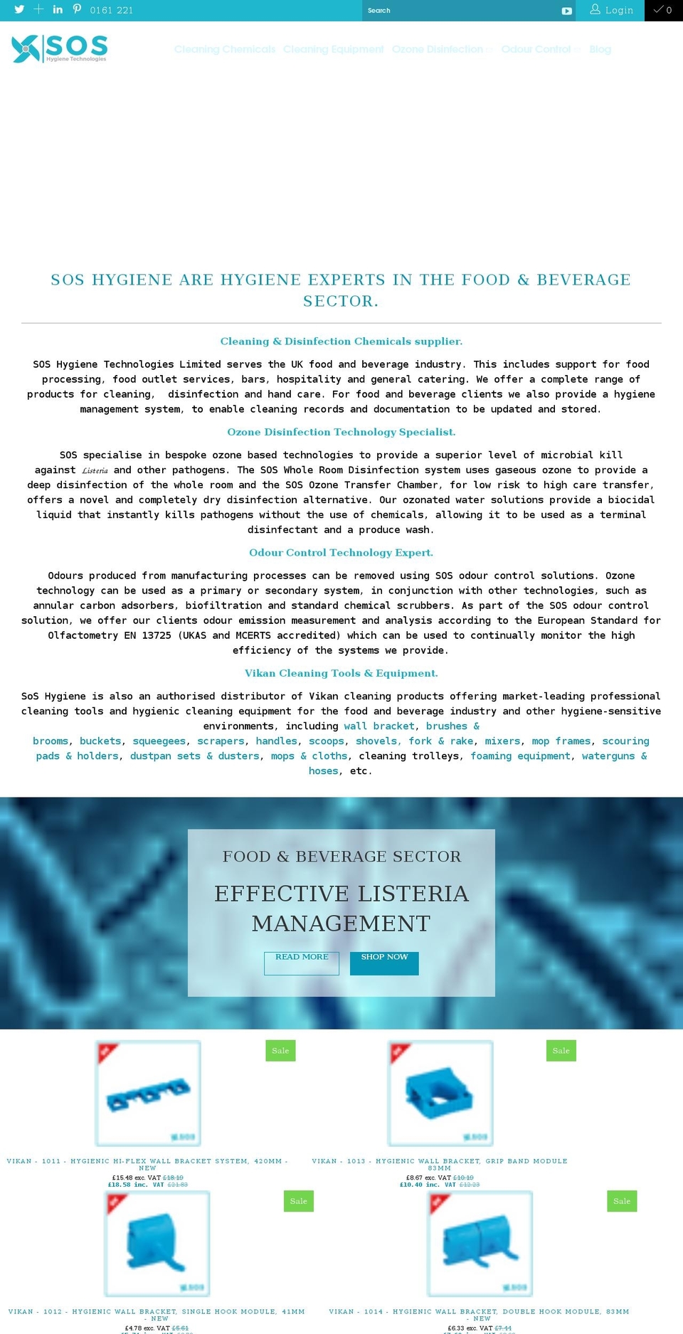 soshygiene.com shopify website screenshot