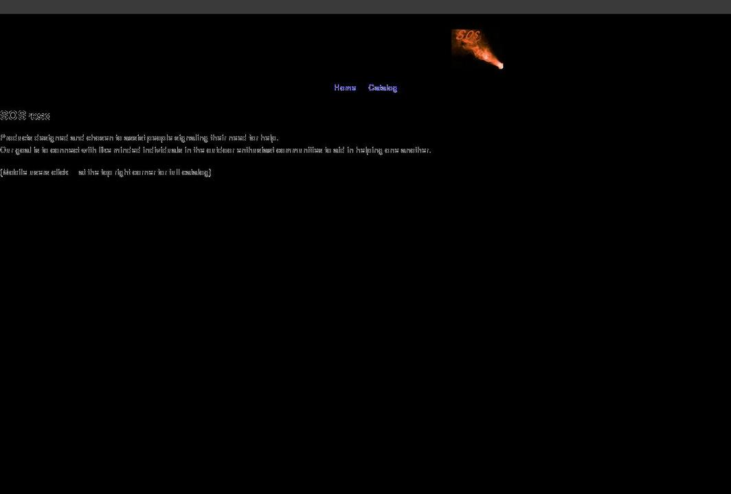 sosresq.com shopify website screenshot