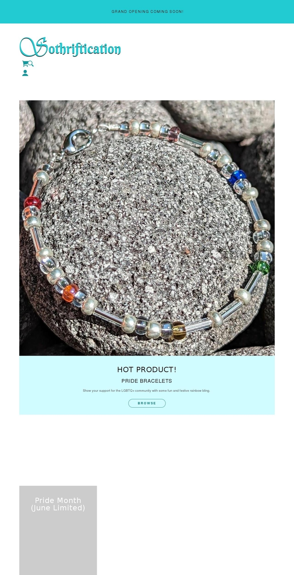 sothriftication.com — Shopify storefront screenshot