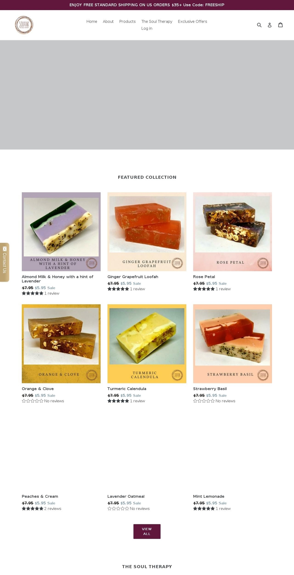 souank.com — Shopify storefront screenshot