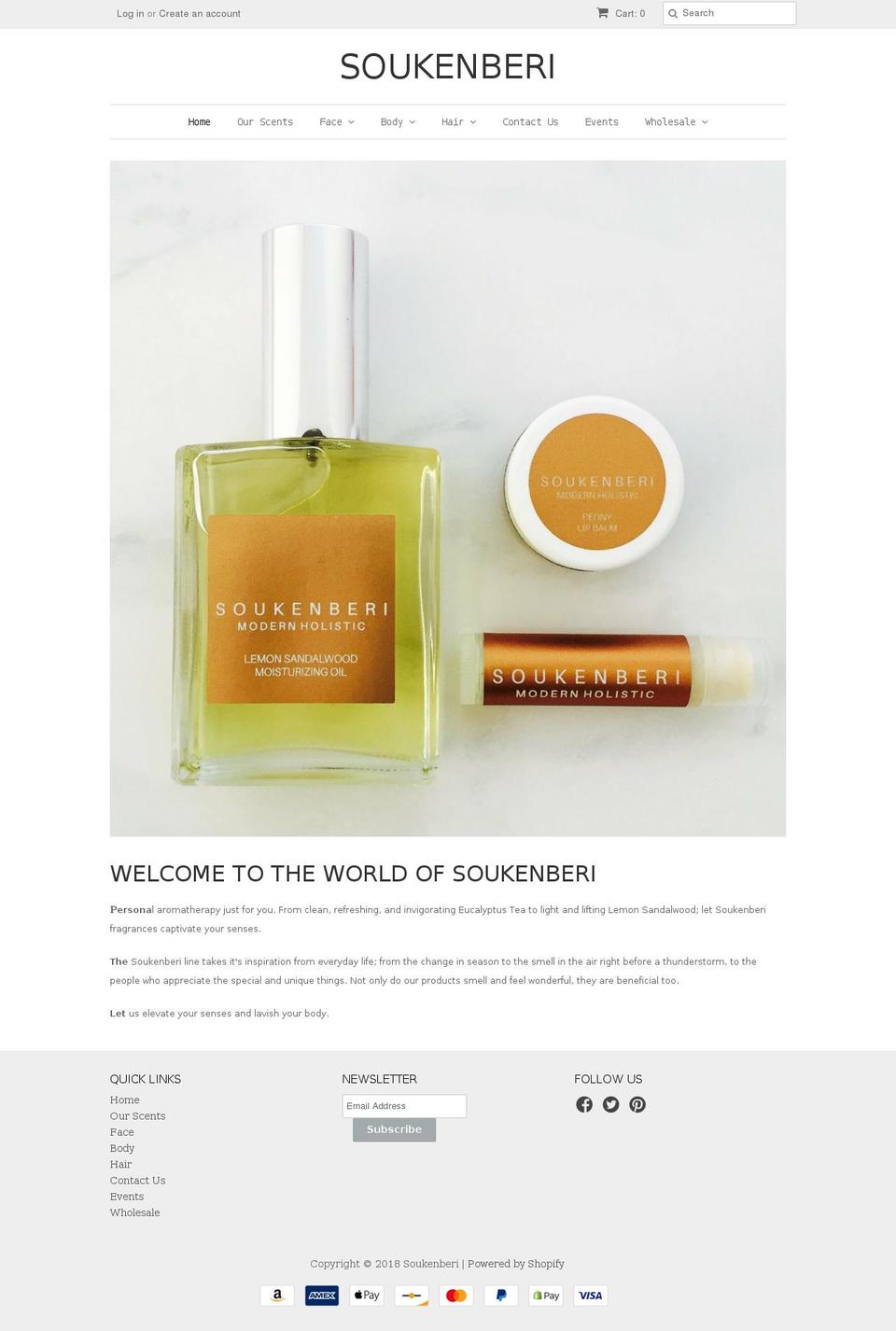 soukenberi-wholesale.com — Shopify storefront screenshot