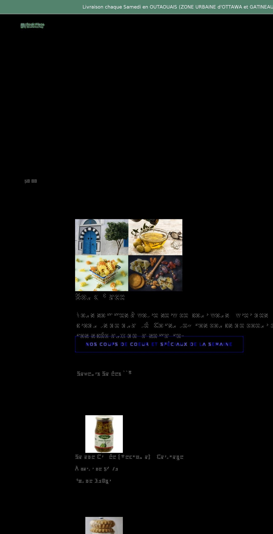 soukplace.ca shopify website screenshot
