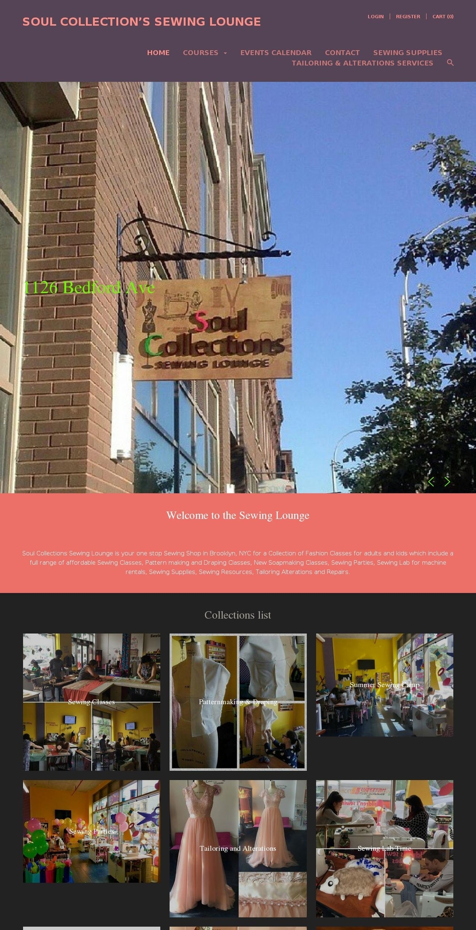 soul-collections.org shopify website screenshot