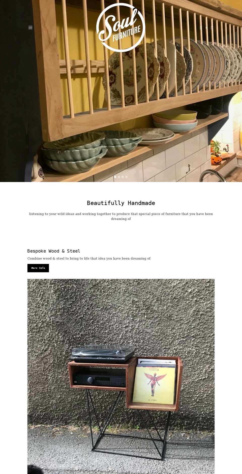 soul-furniture.co.uk shopify website screenshot