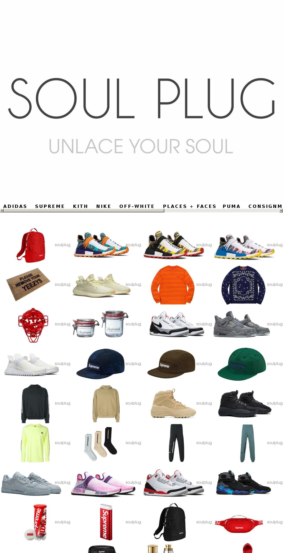 soul-plug.com shopify website screenshot