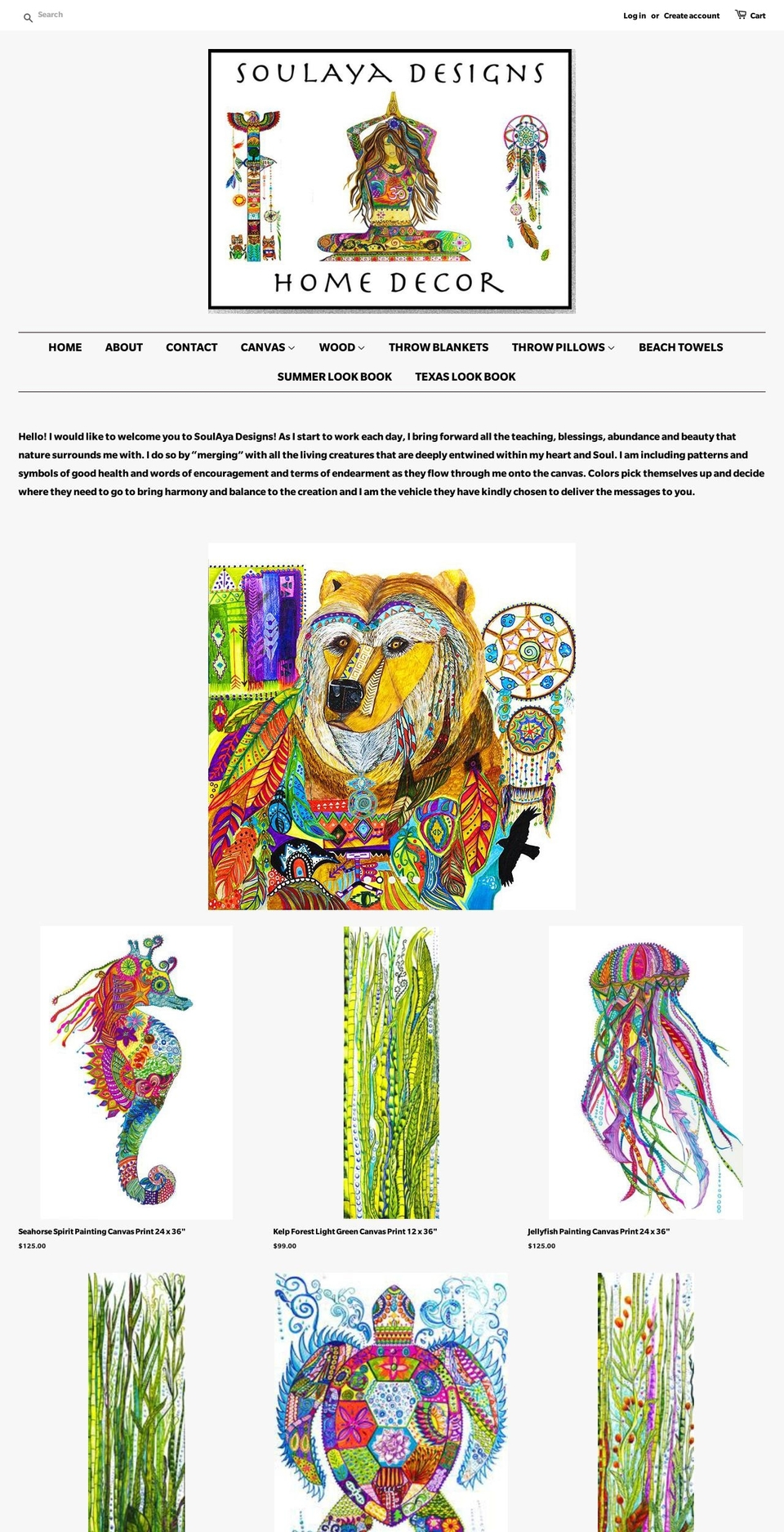 soulayadesigns.com — Shopify storefront screenshot