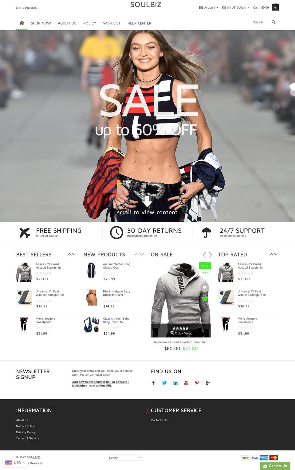 theme-export-highstreetfashion-live-megatron-v Shopify theme site example soulbiz1.com