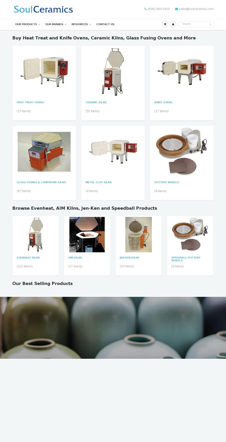 soulceramics.com shopify website screenshot