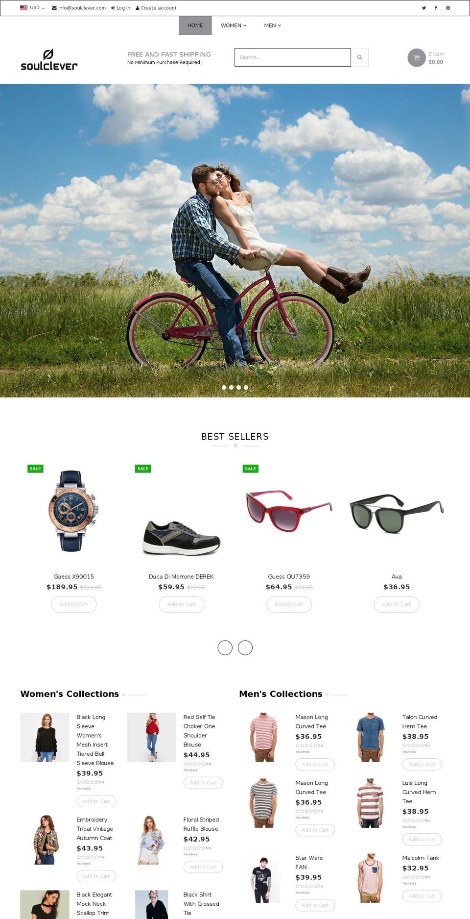 linda-4 Shopify theme site example soulclever.com