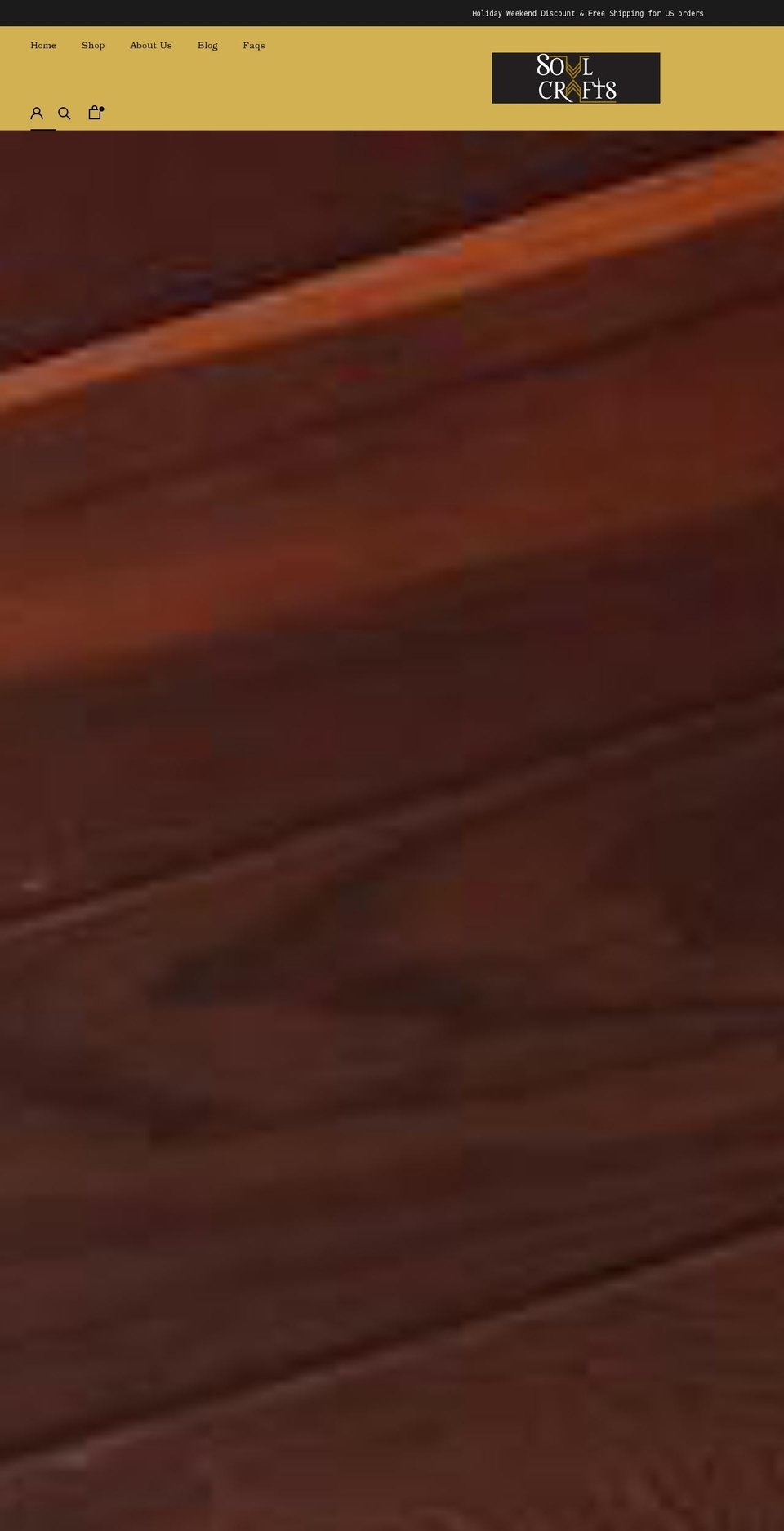 soulcraftsshop.com shopify website screenshot