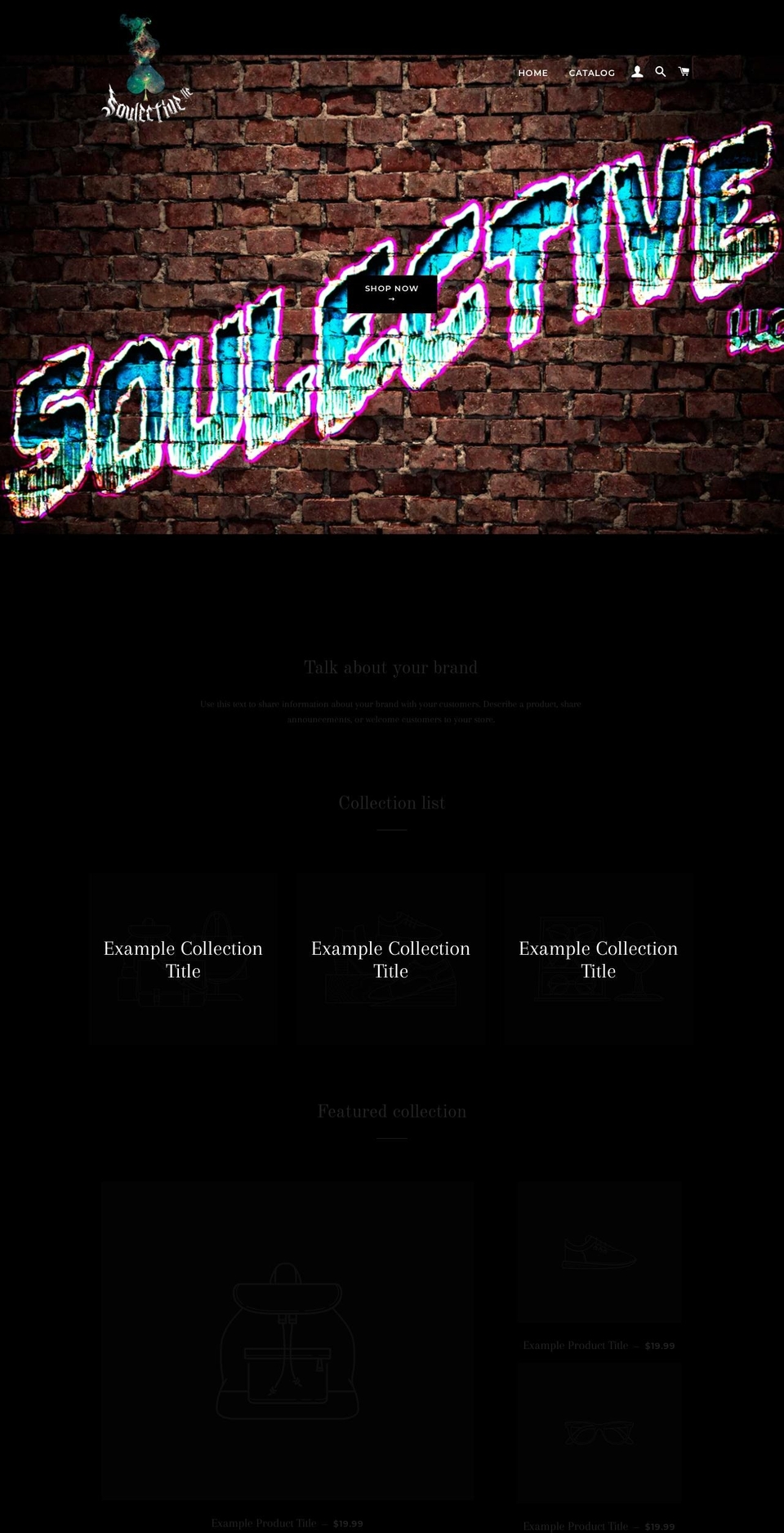 soulectivellc.com — Shopify storefront screenshot