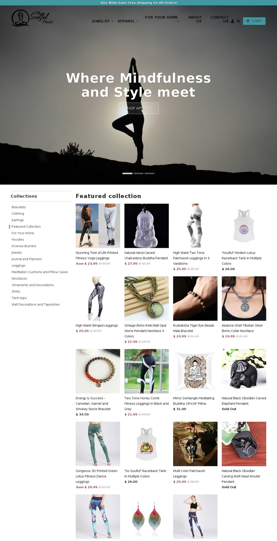 soulfulmarket.com — Shopify storefront screenshot