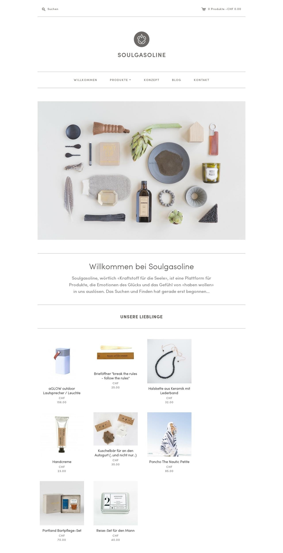 soulgasoline.com shopify website screenshot