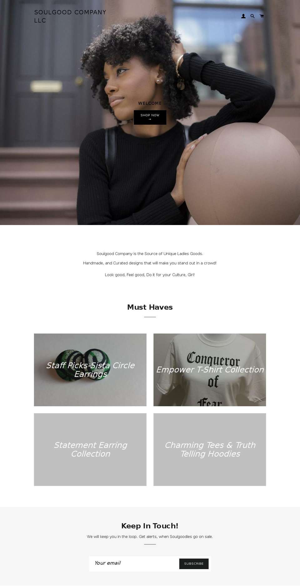 soulgood.company shopify website screenshot