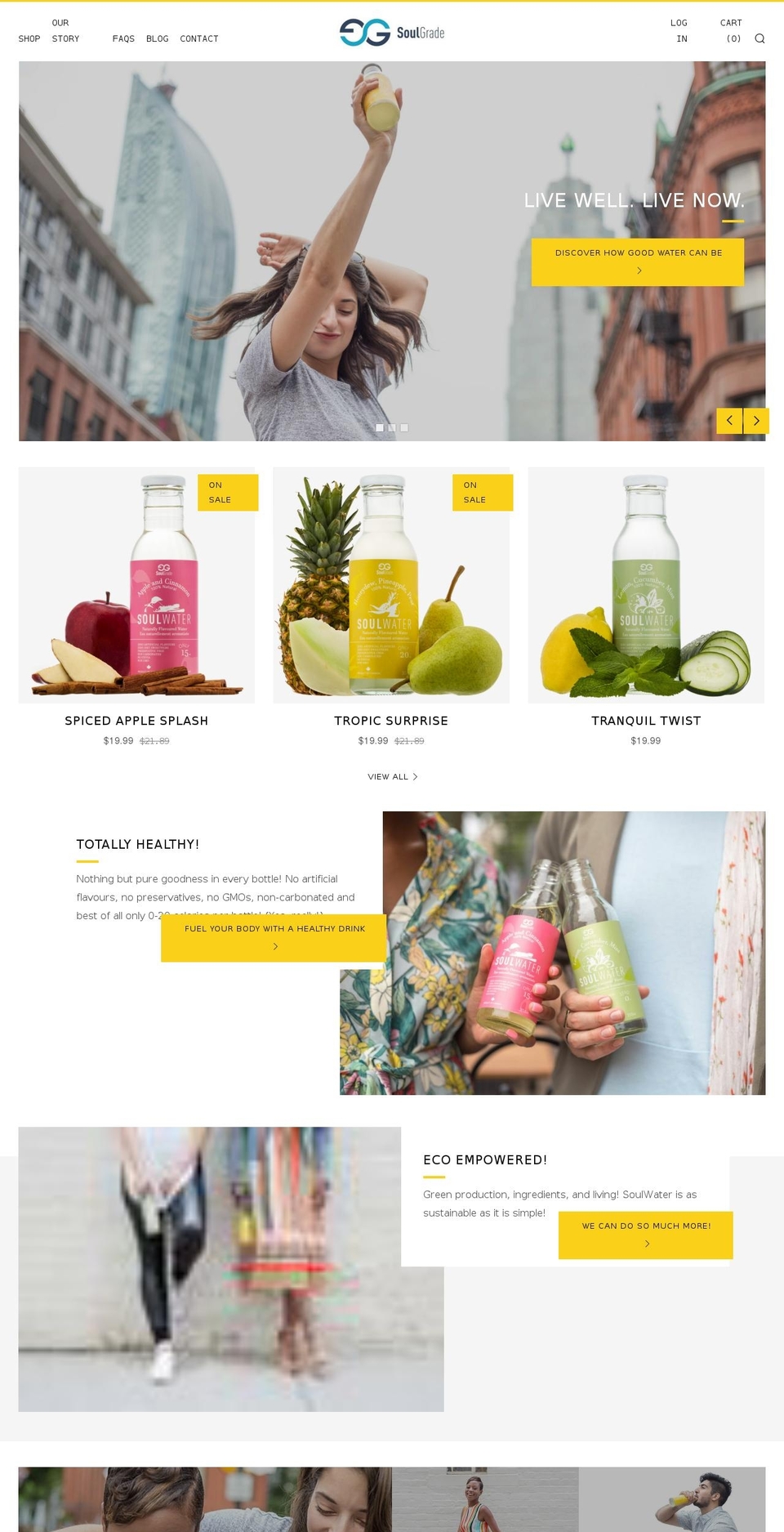 soulgrade.net shopify website screenshot
