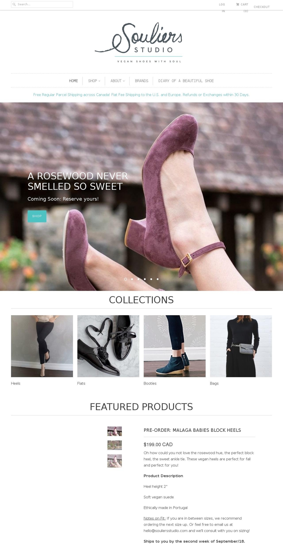 souliersstudio.com shopify website screenshot