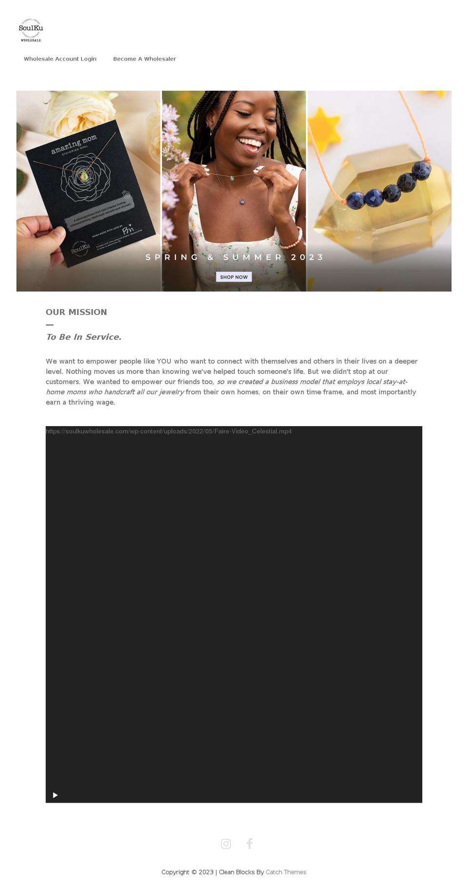soulkuwholesale.com — Shopify storefront screenshot