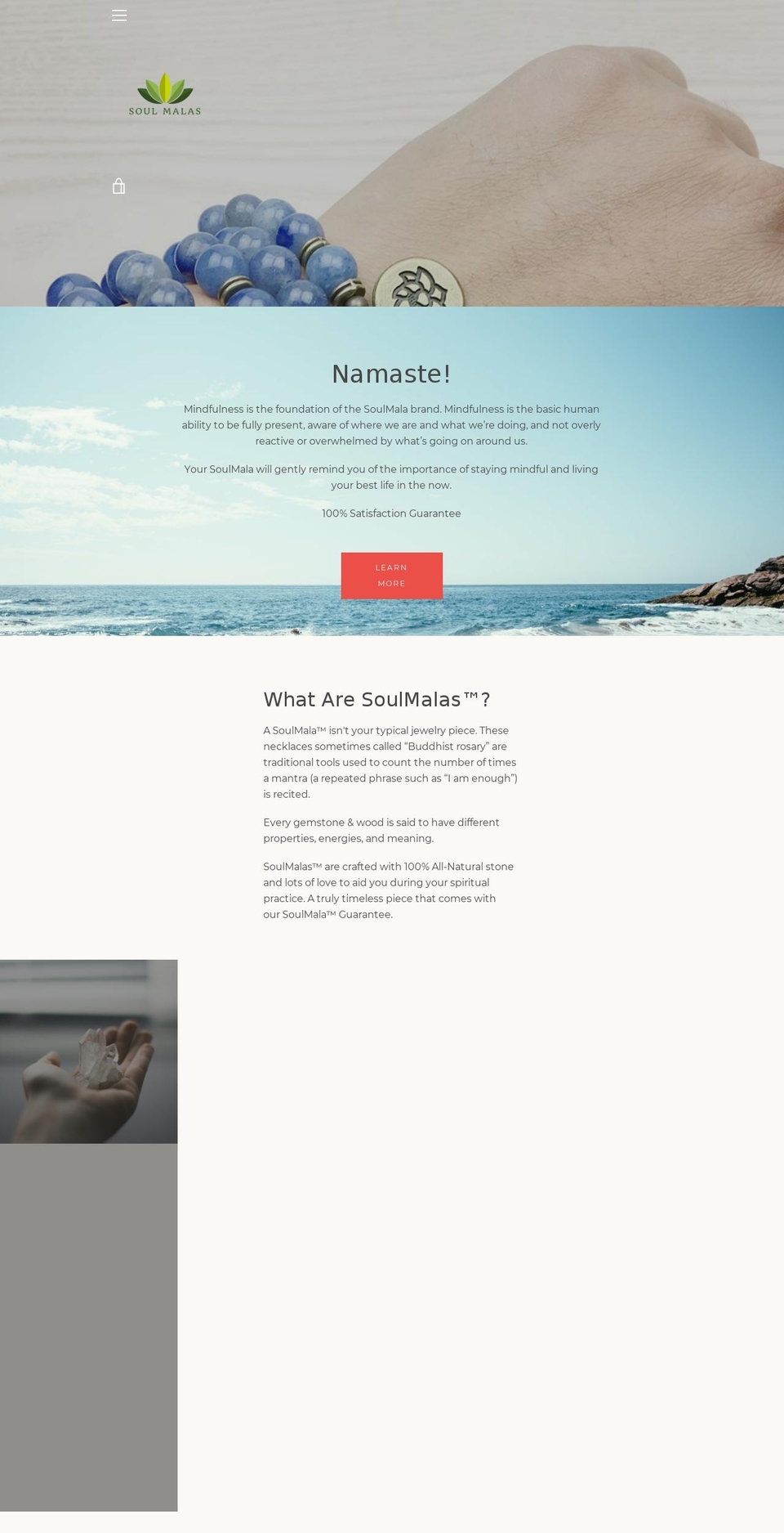 soulmalas.com shopify website screenshot