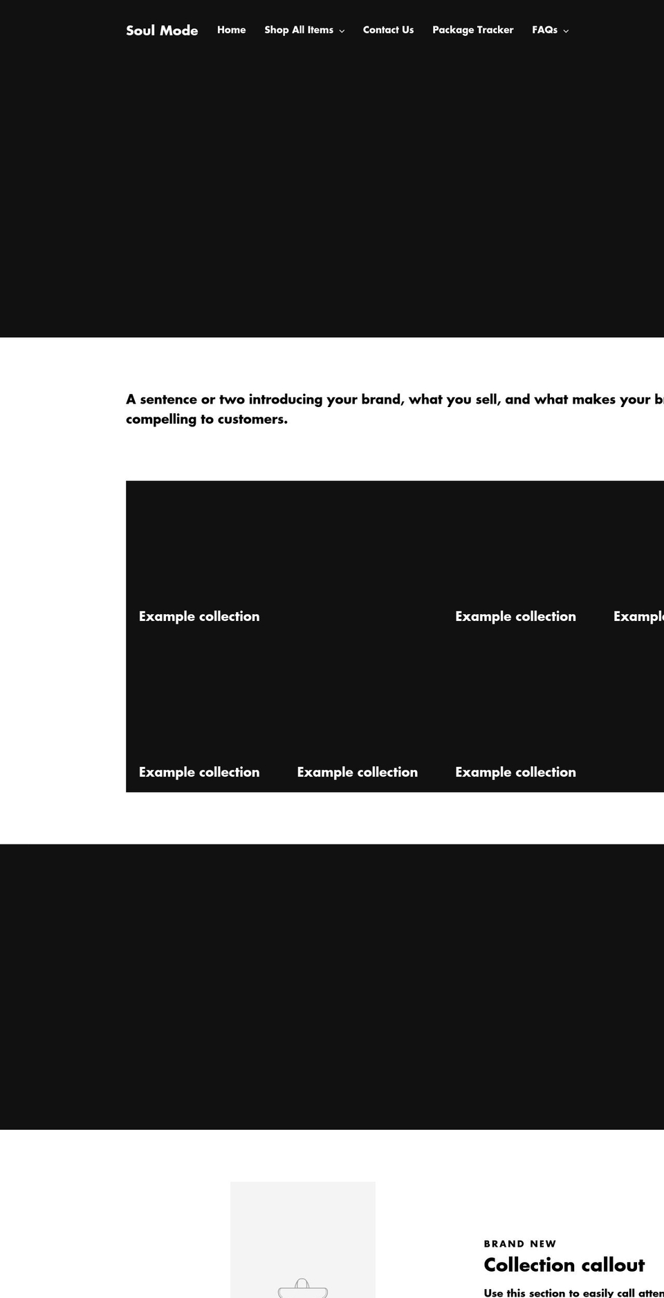 soulmode.com — Shopify storefront screenshot
