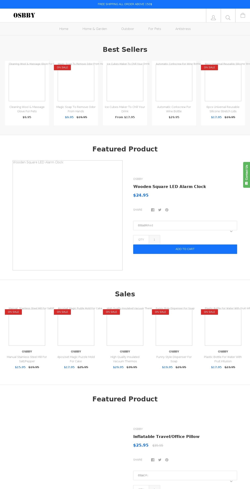soulofkitchen.com — Shopify storefront screenshot