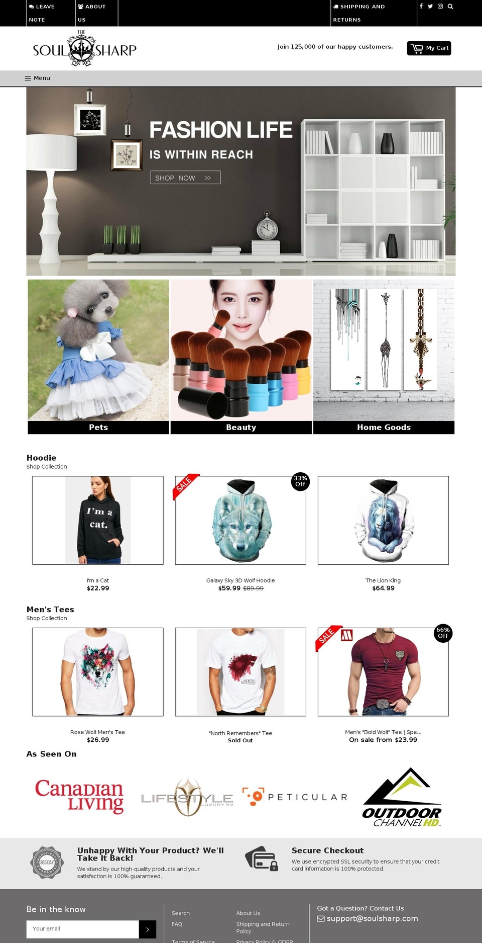 proshopify-4-2 Shopify theme site example soulsharp.com