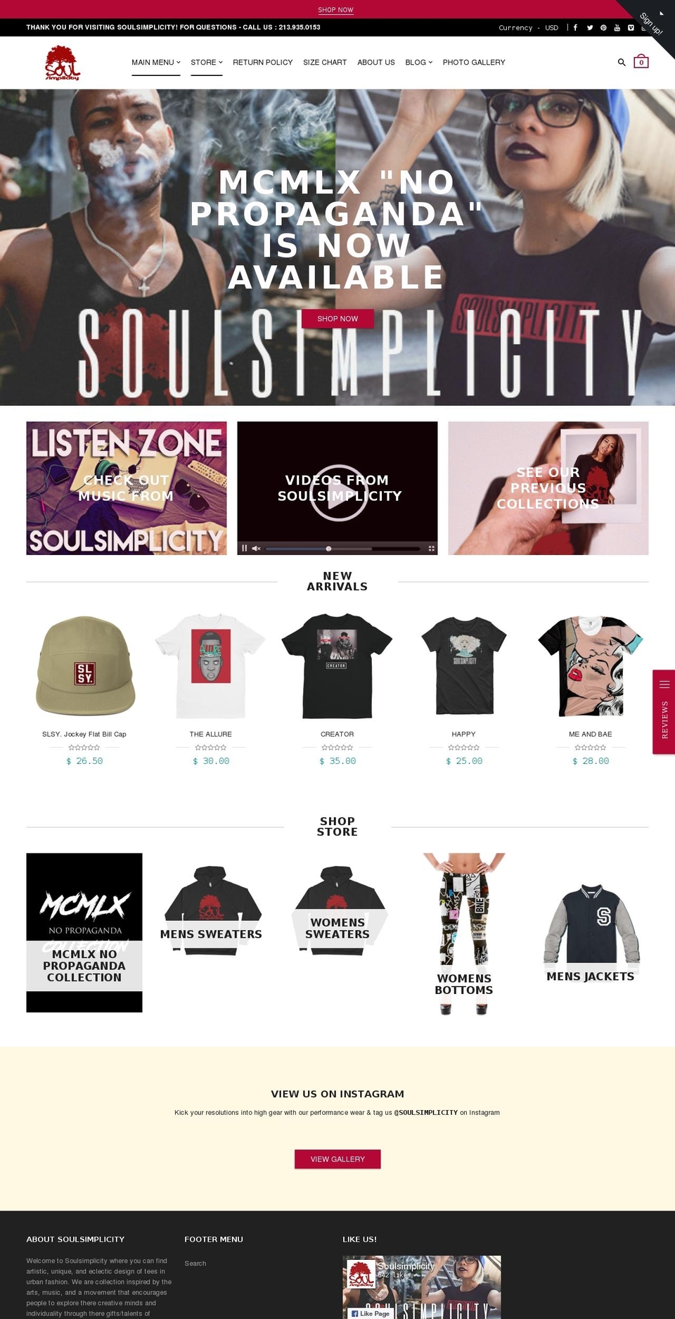 soulsimplicity.com shopify website screenshot