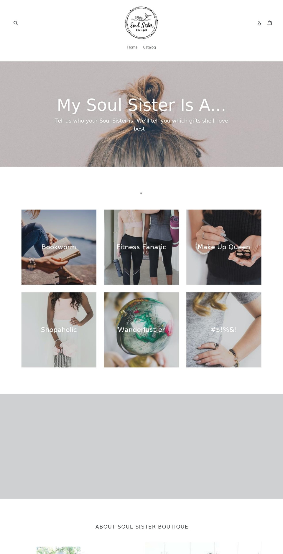 soulsisterboutique.com — Shopify storefront screenshot