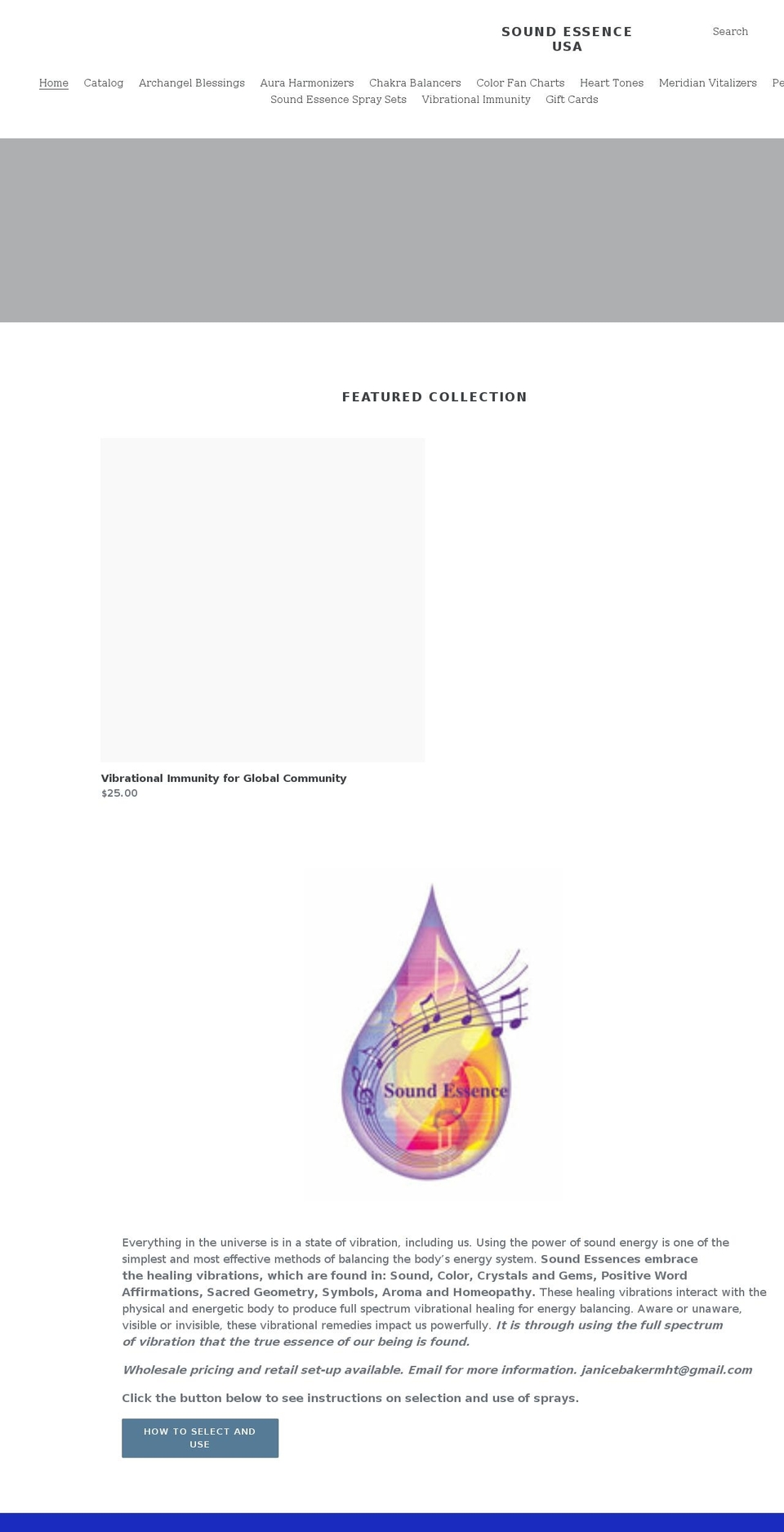 soundessenceusa.com shopify website screenshot