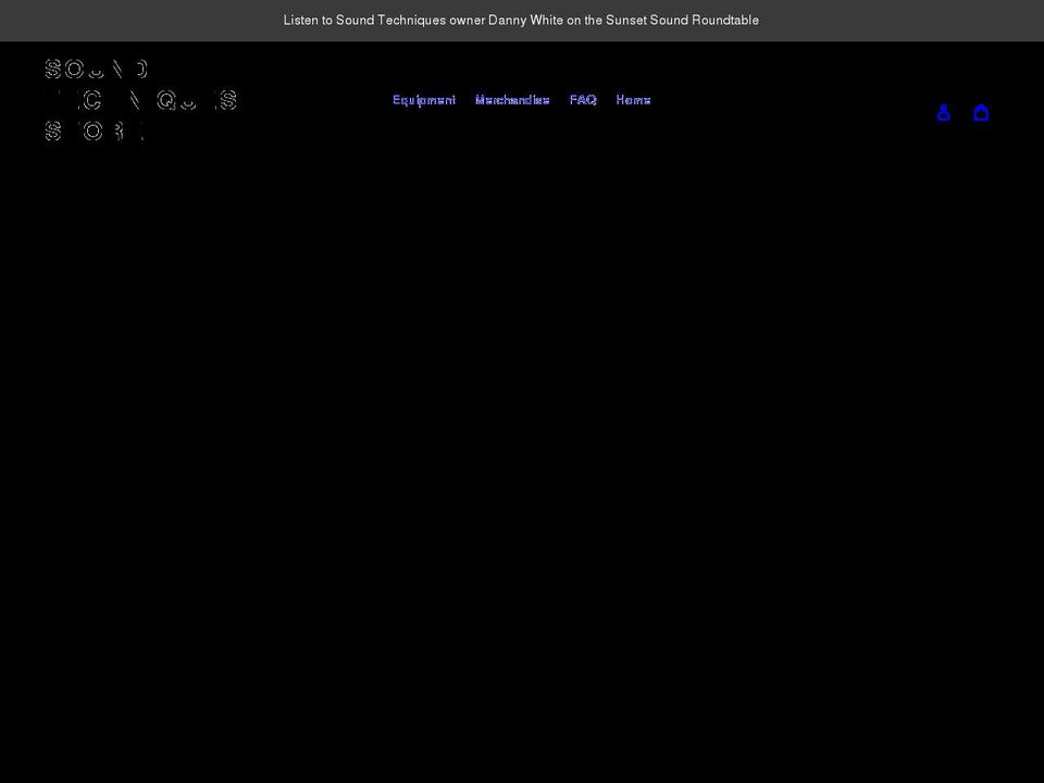 soundtechniquesstore.com shopify website screenshot