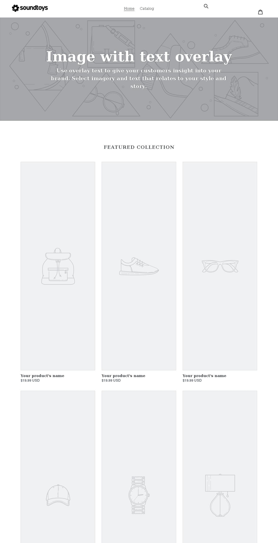 soundtoys.shop shopify website screenshot