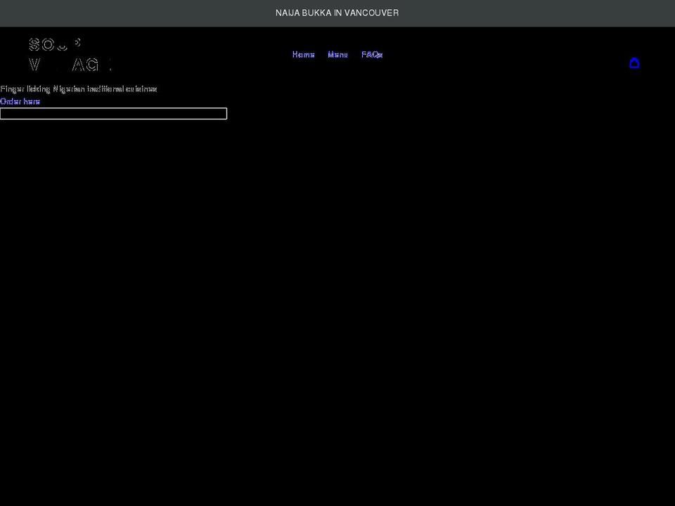 soupvillage.com shopify website screenshot