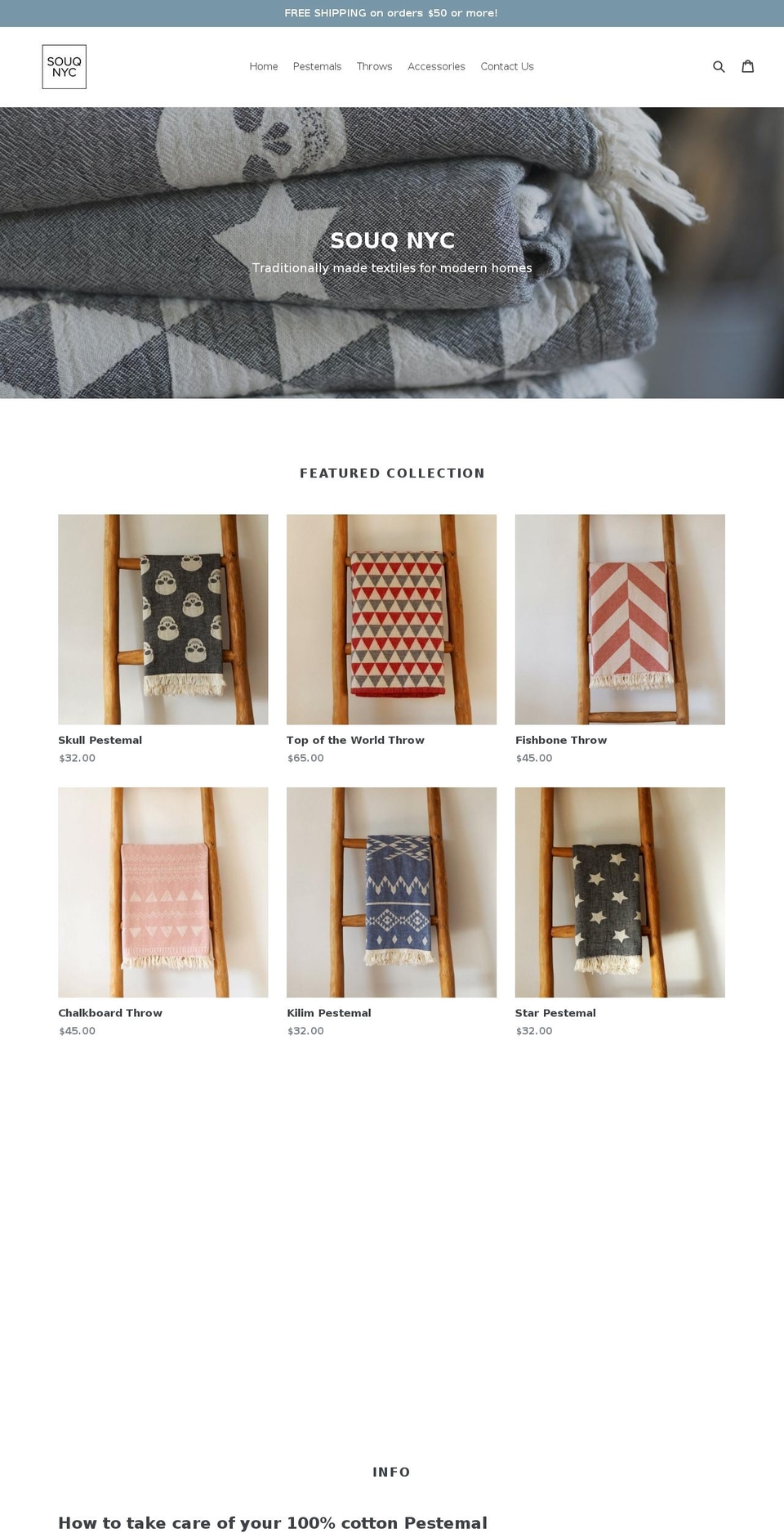 souqnyc.com shopify website screenshot