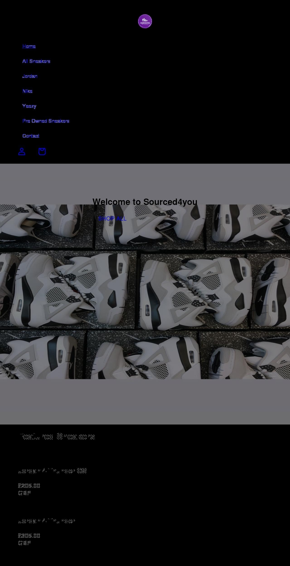 sourced4you.net shopify website screenshot