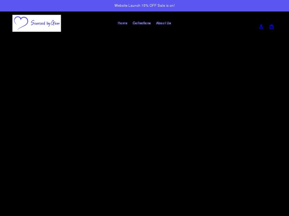 sourcedbygem.com shopify website screenshot