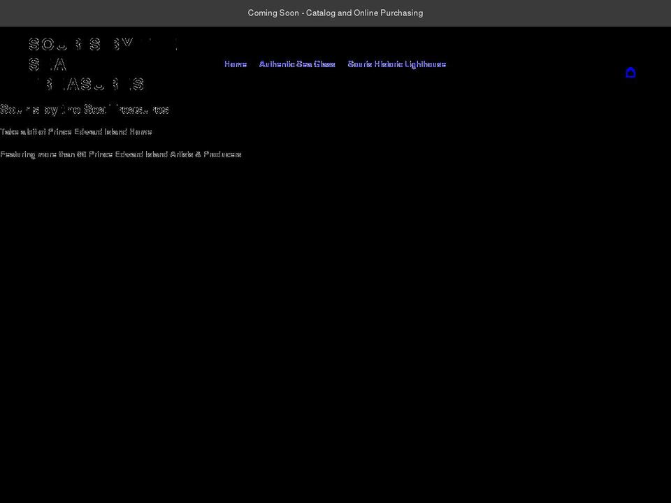sourisbytheseatreasures.com shopify website screenshot