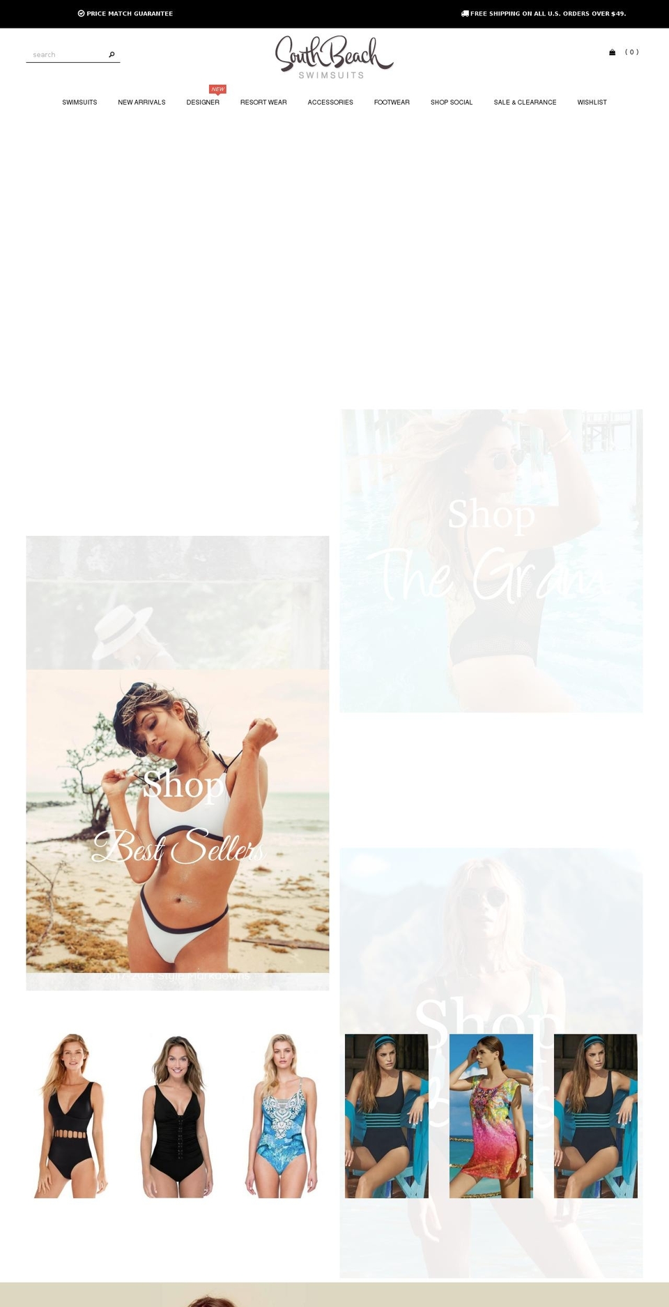 Made With ❤ By Minion Made - Updated Checkout Shopify theme site example southbeachswimsuits.com
