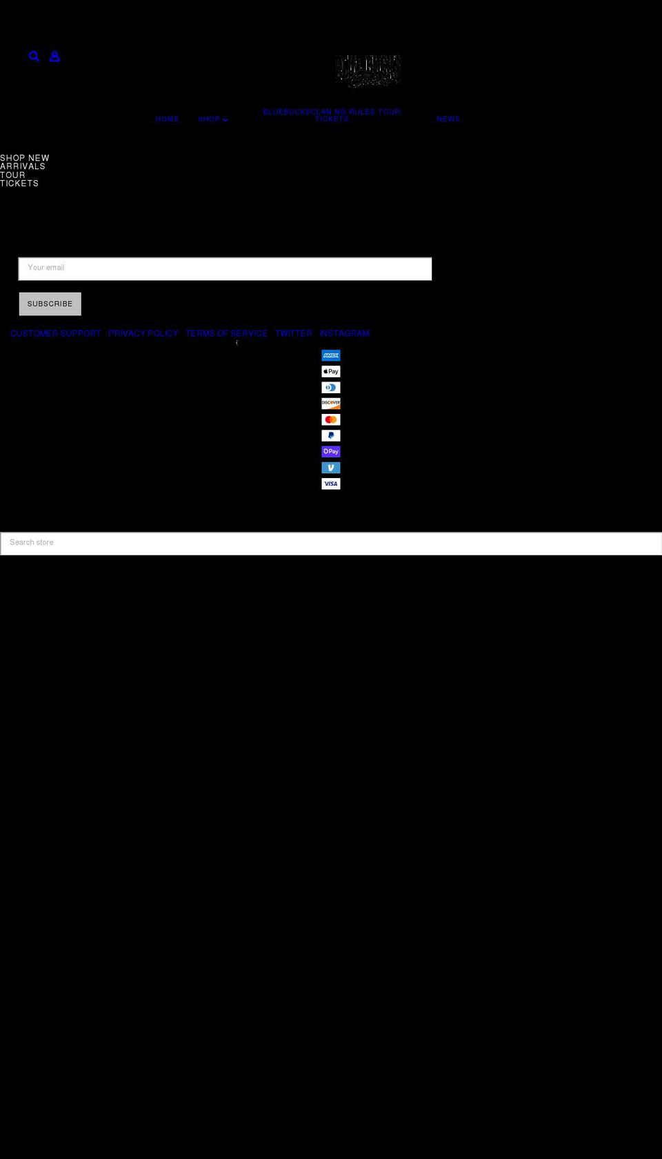 southcentralclan.com shopify website screenshot