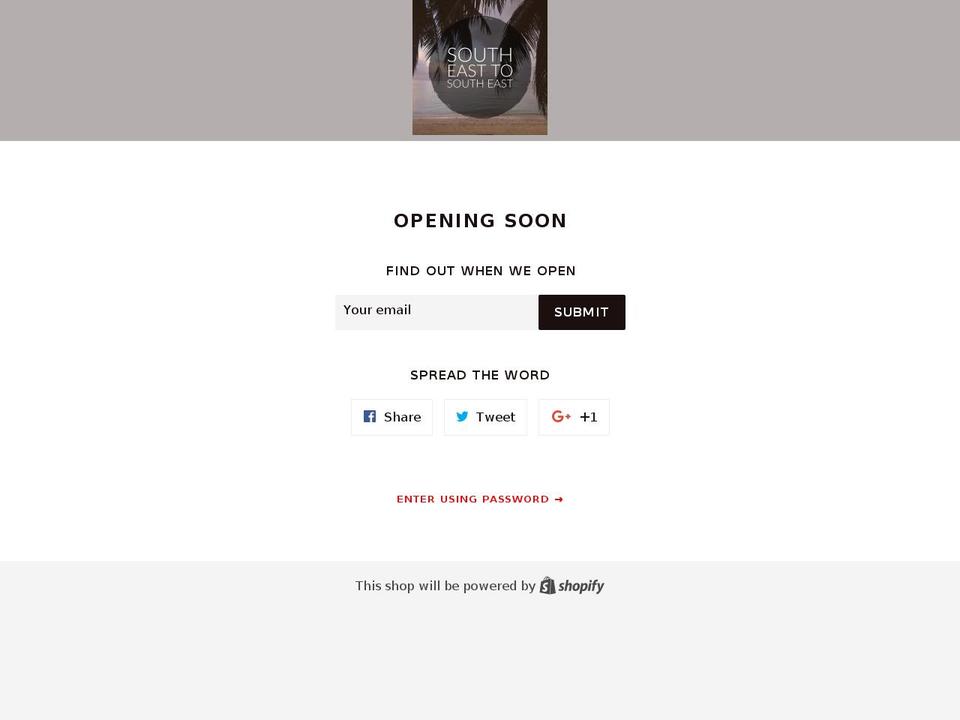 southeasttosoutheast.com shopify website screenshot