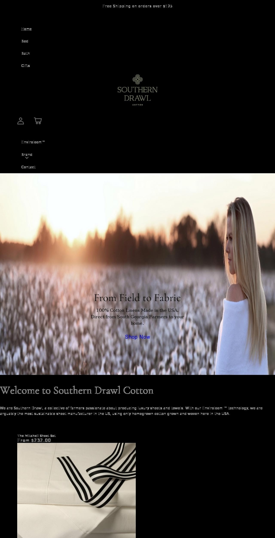 southern-drawl-store.myshopify.com shopify website screenshot