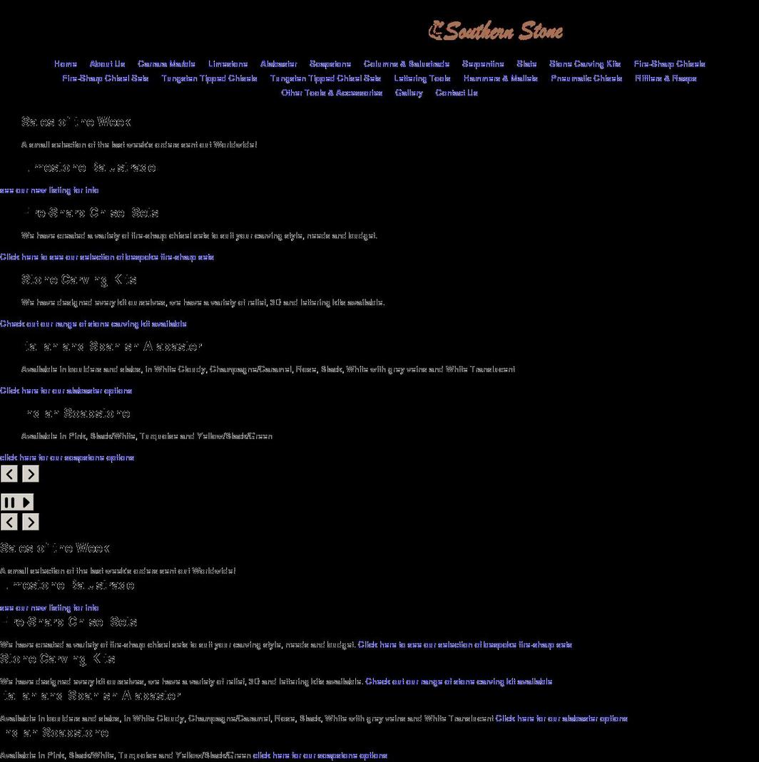 southern-stone.co.uk shopify website screenshot