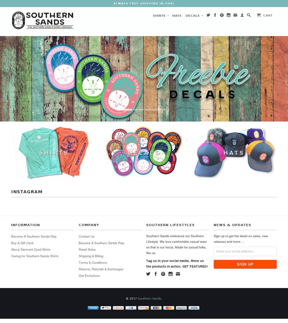 southern-whitetail.com shopify website screenshot