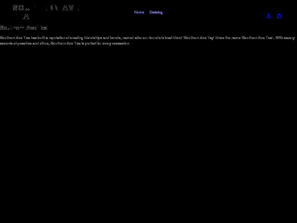 southernavetea.com shopify website screenshot