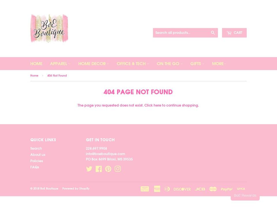 southernbowtees.com — Shopify storefront screenshot