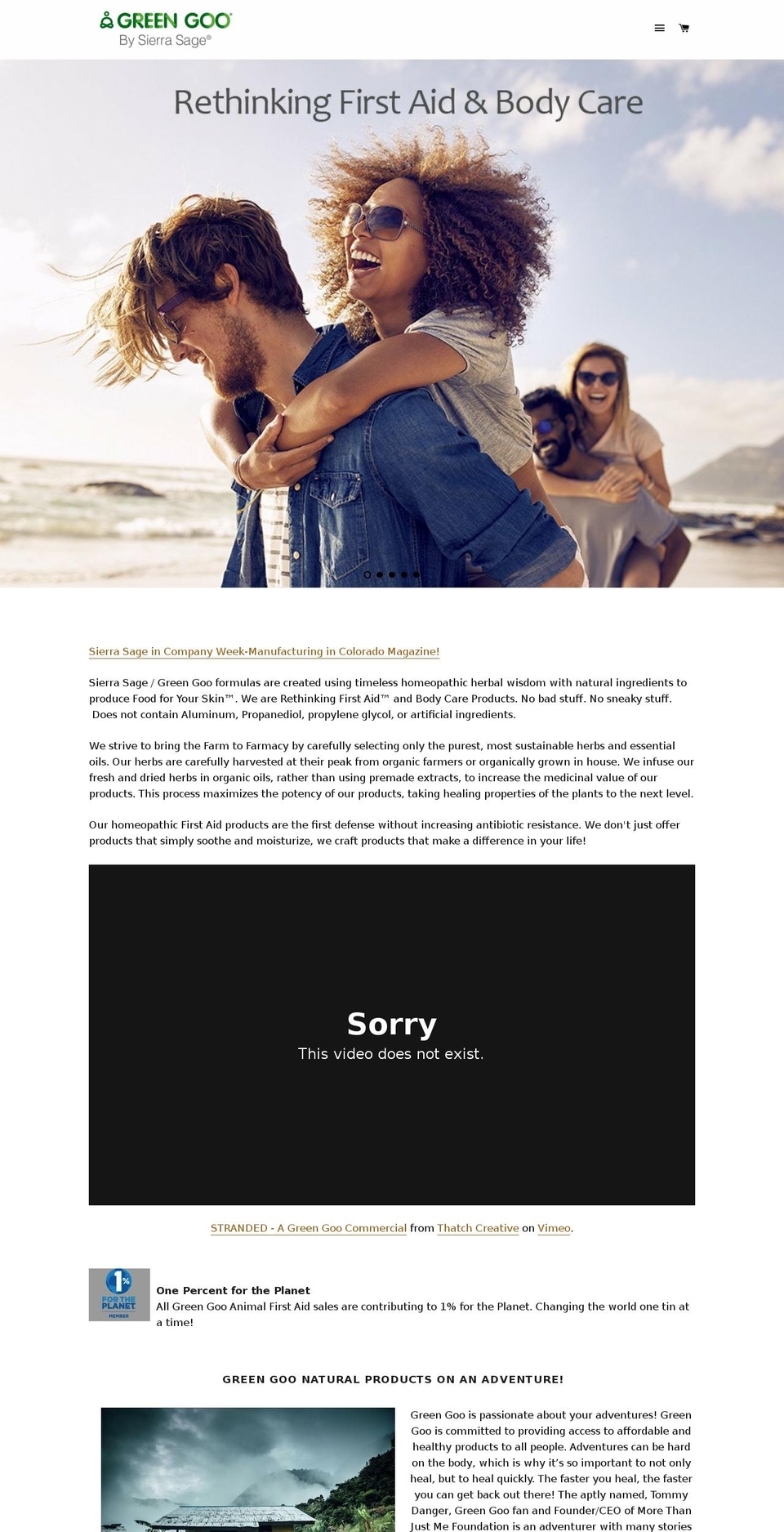 southernbutterorganics.com shopify website screenshot